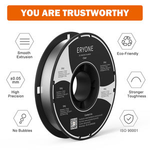 Sunlu — Filament pour imprimante 3D, Filament <span class=keywords><strong>TPU</strong></span> Transparent 1.75mm, 0.5kg par bobine - Product Image 4