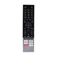 Control Remoto ES-RM080-4-V a Precio de Fábrica para el Nuevo Google Chromecast 4k TV, Decodificador con Google Voice, Smart TV G9N9N, Control por Voz BT IR