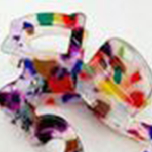 Durable and Lightweight Acetate Nina Hair Claws 9Cm Acetate Gradient Color Fashion Women Hair Accessories - Product Image 6