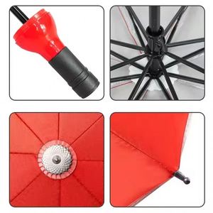 Factory Custom OEM ODM Advertise Rainy Sunny 3 Folding <b>Umbrella</b> <b>Foldable</b> Wine Bottle <b>Umbrellas</b> for Business Gift Travel - Product Image 2