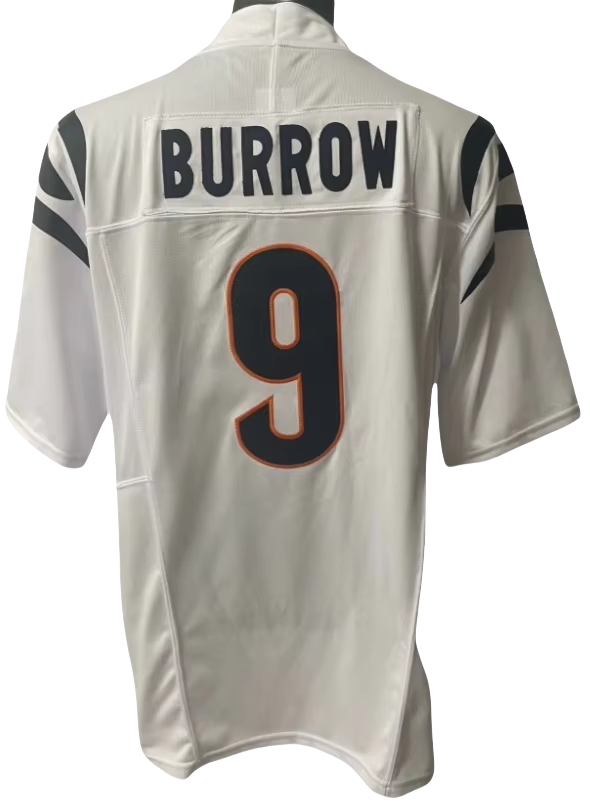 9 Joe Burrow Blanc