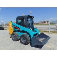 Skid Steer Loader SWL2820 750kg 0.4m³ Bucket untuk Tugas Pemindahan Tanah Skala Kecil