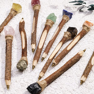 Tinh thể tự nhiên nguyên liệu đá thanh gỗ bút ma thuật - Product Image 6