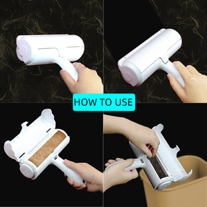 Pet Hair <b>Remover</b> Roller <b>Lint</b> Brush with Self-Cleaning Portable <b>Lint</b> Brush Base for Cat & Dog Fur <b>Remover</b> - Product Image 6