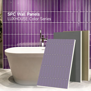 SPC壁パネル-モダンデザイン 防水 耐火 ソフトタッチ カスタマイズ可能なサイズ 木目/石目柄 寝室 キッチン サンプルボックス - Product Image 5