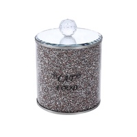 Op Verkoop Honing Glazen Pot Met Deksel Groothandel Custom Kristal Snoep Container
