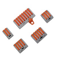 Bloc de jonction -212, connecteur rapide, câble d'alimentation rigide pour luminaire, câble de branchement, fabriqué en Chine