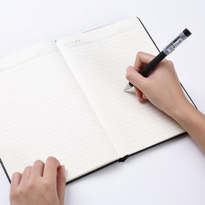 COMIX Ensemble de bureau en cuir personnalisé avec logo, carnet 25K, coffret cadeau, <span class=keywords><strong>livres</strong></span> de conférence, agenda de bureau - Product Image 5