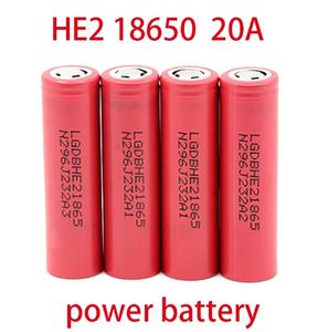 Batería de Iones de Litio Cilíndrica <span class=keywords><strong>LG</strong></span> Powerful <span class=keywords><strong>18650</strong></span> <span class=keywords><strong>HE2</strong></span> de 2500 mAh con Descarga Continua de 20 A para Aeromodelismo y Vehículos Eléctricos - Product Image 6