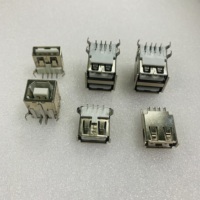 Conector hembra micro USB SMD de 4 pines a conector USB tipo B