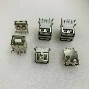 4-poliger SMD Micro USB-Buchse USB A B-Anschluss