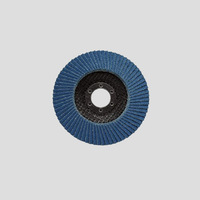 Disque à lamelles en zircone corindon haute dureté pour le traitement des métaux, 115 mm (4,5 pouces)