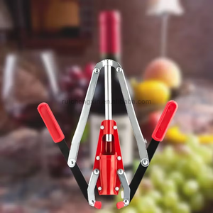 Sacacorchos Manual de Doble Palanca Ajustable para Botellas de <span class=keywords><strong>Vino</strong></span> y Cerveza, Uso Doméstico, <span class=keywords><strong>Prensa</strong></span> Manual, con 1 Año de Garantía, Ligero (2 kg) - Product Image 4