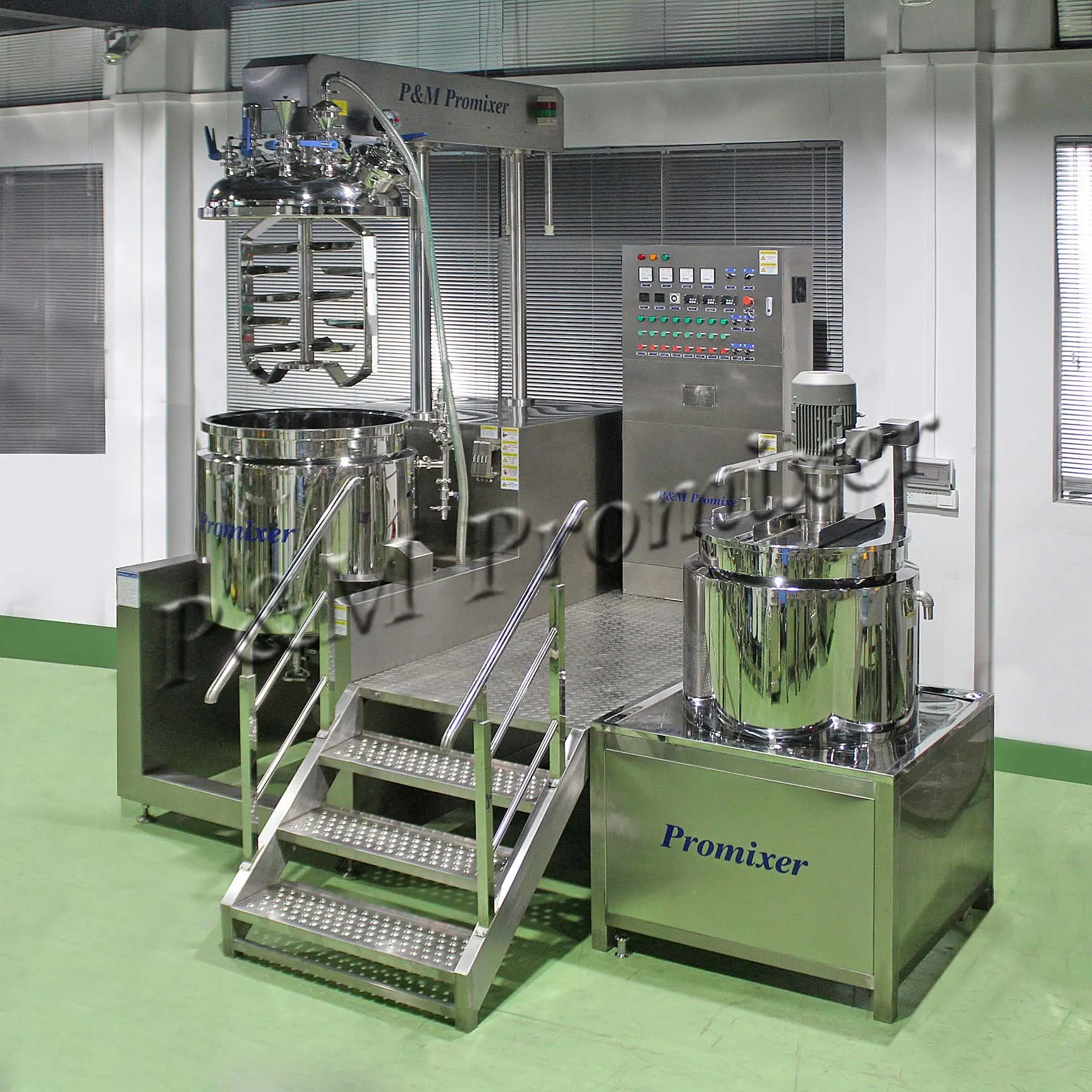 PVM-300L Cosmetische Crème Emulgator Homogenisator Mixer Hoge Shear Turbo Emulgator Mengen Vloeibare Zeep Maken Machine