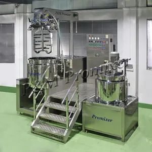 PVM-300L cosmetic cream emulsifying homogenizer mixer high shear turbo emulsifier mixing liquid soap making machine