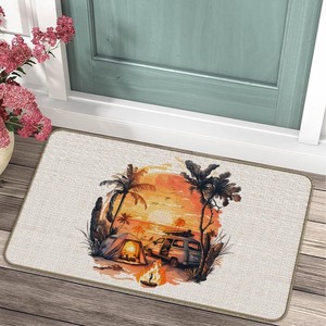 <span class=keywords><strong>Tapis</strong></span> d'entrée rétro pour <span class=keywords><strong>camping</strong></span>-<span class=keywords><strong>car</strong></span> <span class=keywords><strong>Tapis</strong></span> de <span class=keywords><strong>sol</strong></span> facile à nettoyer pour la porte d'entrée de la maison Paillasson de style <span class=keywords><strong>camping</strong></span> extérieur - Product Image 6