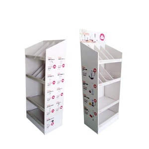 Étagère de présentation pliable en carton, impression offset, support en carton ondulé pour cosmétiques et maquillage, pour présentoir POP - Product Image 5