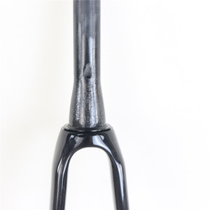 700C Disc Voll carbon <span class=keywords><strong>Biike</strong></span> Gabel Straßen scheiben gabel Max Reifen 32C Flach montage 140mm in Voll carbon Rennrad gabel - Product Image 6