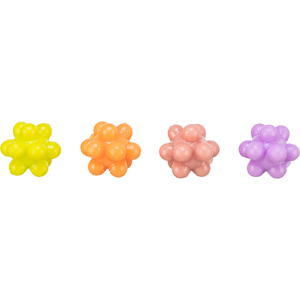 Palline di Gomma Multiformi 3,5 Cm Multicolore Giocattoli da Masticare per Animali Domestici - Product Image 5