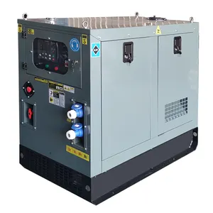 Động Cơ Điện Trung Quốc Máy Phát Điện Diesel Loại Im Lặng 16kW 20kW/25kVA Bộ Máy Phát Điện Một Pha