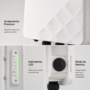 Puente Inalámbrico WiFi6 para Exteriores de Largo Alcance (35KM), WB35axDiSH PtP/PtMP 802.11ax 2400Mbps, Antena de Plato de Doble Polarización de 32dBi, IP67 - Product Image 5