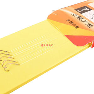 Hameçon de pêche Daoji Ise-ni, fil de soie fin, ligne de pêche pré-nouée, matériel de pêche en lac, 1000 pièces par carton, origine Hebei - Product Image 4