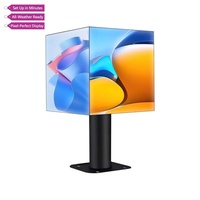 Écran LED Cube Rubik 3D à 5 faces pour publicité, intérieur/extérieur, P2.5 P3.91