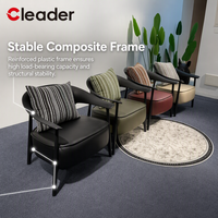 Sillón de Recepción para Invitados de Oficina, de Estilo Contemporáneo, con Base Estable y Perfil Elegante, Muebles de Contrato de Grado Comercial