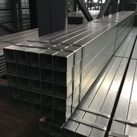 Tube carré galvanisé certifié API, norme GB, services de soudage et de pliage, utilisation en construction, certifié CE/GS/API