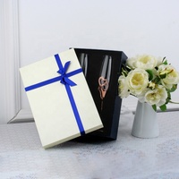 Flûtes à champagne créatives de luxe avec bordure en strass et décoration en forme de cœur, coffret cadeau