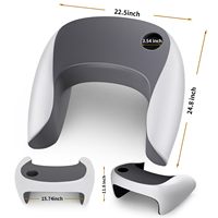 Mousse à mémoire travail jeu multifonctionnel Table ordinateur portable bureau oreiller coussin voyage bureau ordinateur portable bureau lecture oreiller pour ordinateur portable