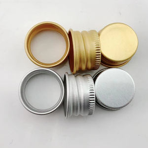 כסף הסיטונאי 18 מ "מ 28 מ" מ 32 מ "מ 28 מ" מ 32 מ "מ עגולה אלומיניום בורג כובע פלסטיק - Product Image 5