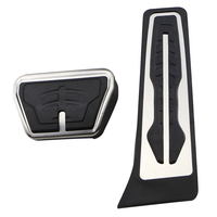 Pedales de coche para BMW X5 X6 F15 F16 E70 E71 E72 M 2008-2022 LHD Acelerador de gas Freno Reposapiés Pedal Pad Cover Kit Accesorios