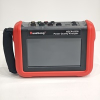 Huazheng Portable Full EN50160 Real Time Waveform Transient Capture Voltage Event Phasor Display Power Quality Analyzer