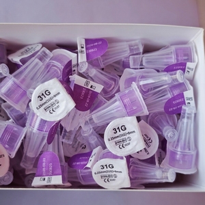 Aiguilles de cartouche en verre de 3 ml, 31G 5 mm 6 mm 8 mm, 32G 4 mm 5 mm 6 mm pour applicateur de crème de soin de la peau - Product Image 2