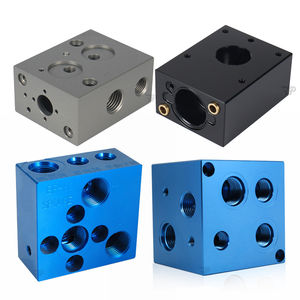 Bloque de válvulas hidráulicas de válvula de colector de hierro fundido de fábrica del fabricante, grupo de válvulas hidráulicas, bloque de válvulas de aluminio de acero - Product Image 5