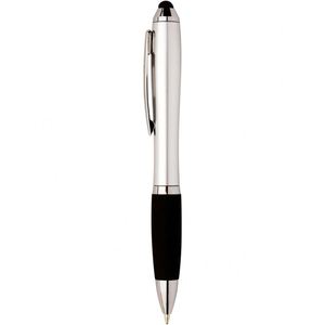 Custom 2 in 1 Advertising Promotional Gift <b>Pens</b> Plastic Stylus <b>Pen</b> Rubber Grip <b>Retractable</b> Screen Touch Ballpoint <b>Pen</b> - Product Image 3