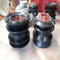Bouchon de cimentage supérieur et inférieur en caoutchouc standard API 10000, 4 1/2'' 14.14-20'' 9.50-11.60mm pour le cimentage en champ pétrolier