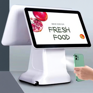 Registratore di <span class=keywords><strong>Cassa</strong></span> con Doppio Schermo Touch da 15.6 Pollici, <span class=keywords><strong>Sistema</strong></span> POS All-in-One, Terminale con Pagamento NFC, Scanner QR, Stampante da 58mm per Negozi al Dettaglio - Product Image 4