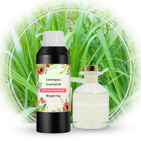 Vente en gros d'huile essentielle naturelle biologique de citronnelle aromatique à base de plantes Fourniture d'usine pour bougie Diffuseur de parfum Raffermissant la peau