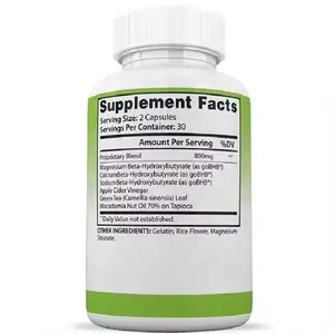 Oem Private Label Fat Burner Capsules Weight Loss And Fat Burning Supplement