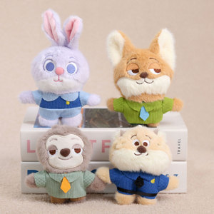Llaveros de Peluche Adorables de Dibujos Animados de <span class=keywords><strong>Crazy</strong></span> <span class=keywords><strong>Zoo</strong></span>, Juguetes de Peluche y Accesorios de Moda para Bolsos para Niñas, ¡Venta Caliente! - Product Image 2