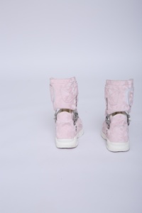 Sepatu ortopedi dengan penyangga tumit bawaan untuk penyangga bentuk kaki dan stabilisasi pergelangan kaki - Product Image 3