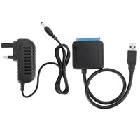 Adaptador Universal USB3.0 para SAT Easy Drive Line 2,5/3,5 OTG fuente de alimentación portátil enchufe de la UE nueva condición DC para lectura externa