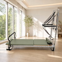 Matériel de fitness professionnel en gros : Machine Pilates Reformer Tower, portable, en alliage d'aluminium, pour la maison et le studio