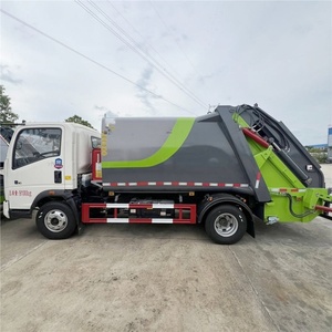 Factory HOWO 6000L <b>Waste</b> Collection Garbage Truck 4x2 Small Garbage Compactor Truck - Product Image 5