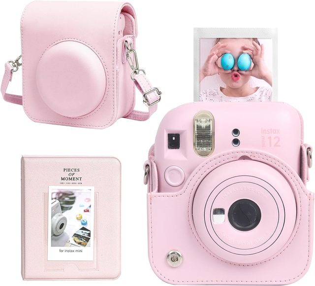 Protective Camera Case for Fujifilm Instax Mini 12 Instant Camera with Photo Album