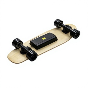 Factory Wholesale Dual Motor Electric Skateboard 600W Mini Cruiser 4000mAh 10-12KM Range OEM Custom Logo - Product Image 3