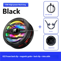 Radiator Magnetik Terlaris 4-Kecepatan dengan Layar Kontrol Suhu, Pendingin Ponsel untuk iPhone Android