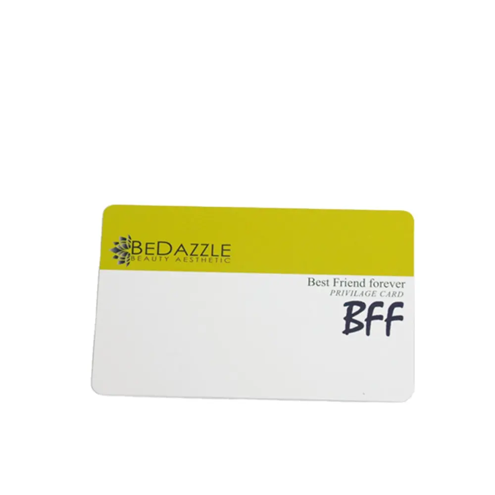 Tarjeta inteligente rfid pasiva, uhf, rfid, pvc